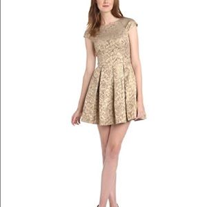 French Connection Blousy Bloom Jacquard Dress